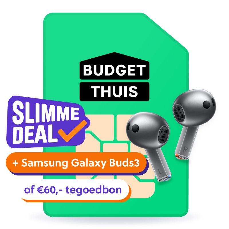 Sim only actie Budget Thuis