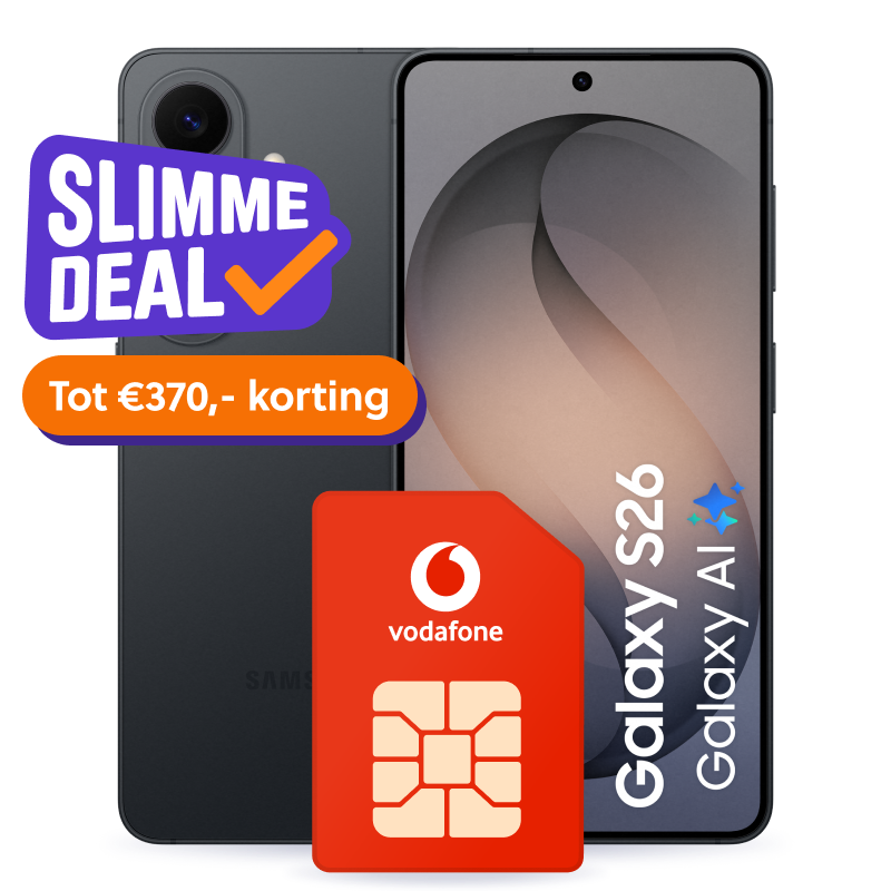 Mobiel abonnement actie Vodafone Samsung