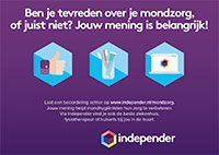 voorbeeld achterkant reviewkaartje